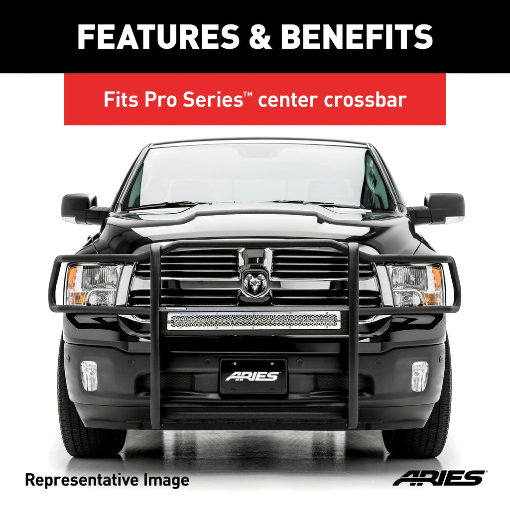 ARIES PC30MS Pro Series 30-Inch Polished Stainless Light Bar Cover Plate