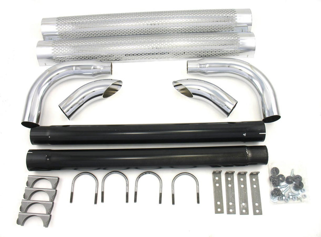 PATRIOT EXHAUST H1050 Chrome Side Pipes - 50in