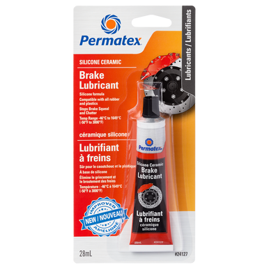 Permatex 24127 Orange Silicone Ceramic Brake Lubricant - 28g