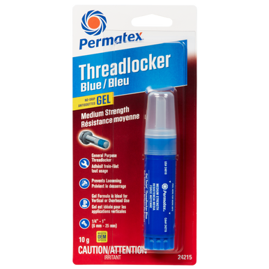 Permatex 24215 Blue GEL Medium Strength 242 Threadlocker - 10g
