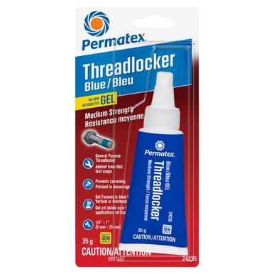 Permatex 24235 Blue GEL Medium Strength 242 Threadlocker - 35g