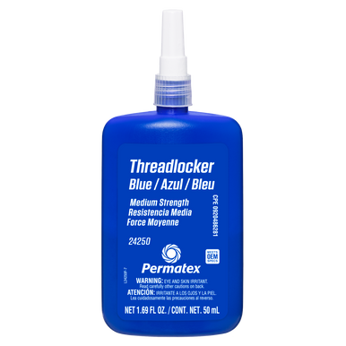 Permatex 24250 Blue Medium Strength 242 Threadlocker - 50mL