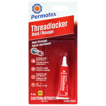 Load image into Gallery viewer, Permatex 26207 Red High Strength 262 Threadlocker - 6mL