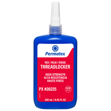 Load image into Gallery viewer, Permatex 26225 Red High Strength 262 Threadlocker - 250mL