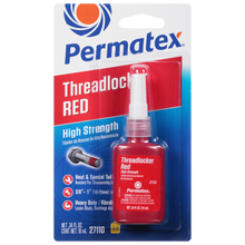 Load image into Gallery viewer, Permatex 27110 Red High Strength 271 Threadlocker - 10mL