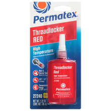 Load image into Gallery viewer, Permatex 27240 Red High Temperature 272 Threadlocker - 36mL