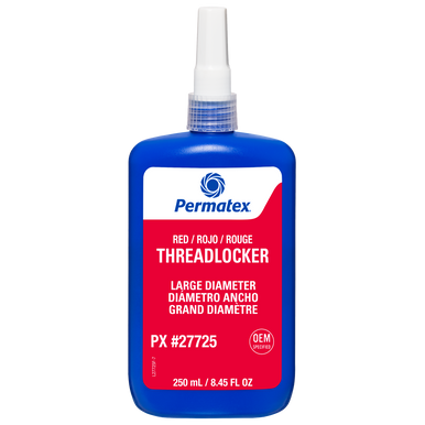 Permatex 27725 Red Large Diameter 277 Threadlocker - 250mL