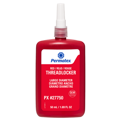 Permatex 27750 Red Large Diameter 277 Threadlocker - 50mL