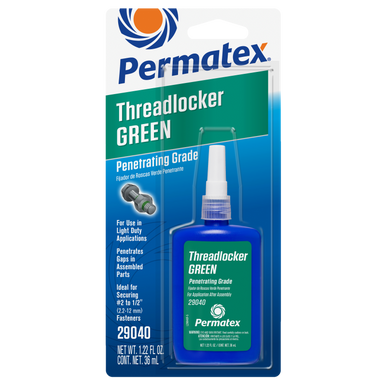 Permatex 29040 Green Penetrating 290 Threadlocker - 36mL