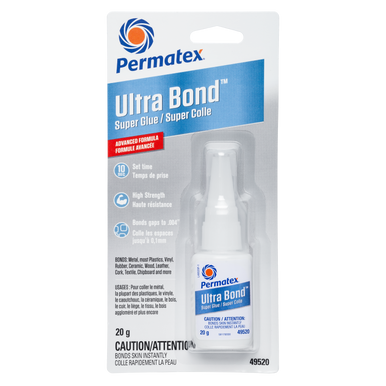 Permatex 49520 Ultra Bond 495 Super Glue - 20g