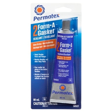 Permatex 58922 Form-A-Gasket Sealant 2BR - 80mL