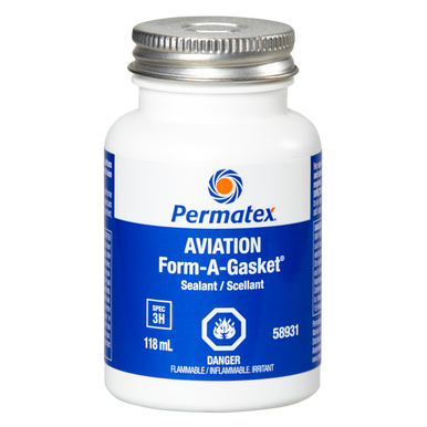 Permatex 58931 Form-A-Gasket Aviation Gasket Sealant 3H - 118mL