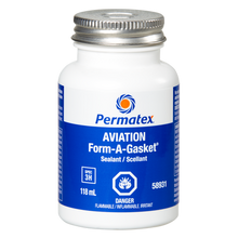 Load image into Gallery viewer, Permatex 58931 Form-A-Gasket Aviation Gasket Sealant 3H - 118mL