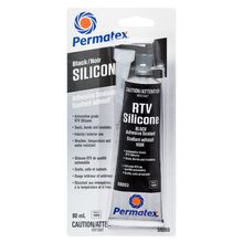 Load image into Gallery viewer, Permatex 59203 Black RTV Silicone Adhesive Sealant 16BR - 80mL