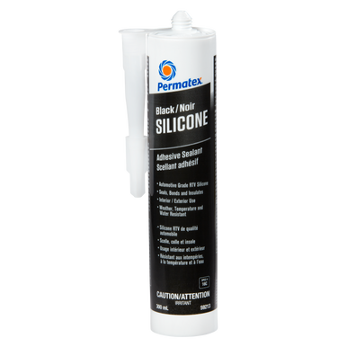 Permatex 59213 Black RTV Silicone Adhesive Sealant 16C - 300mL