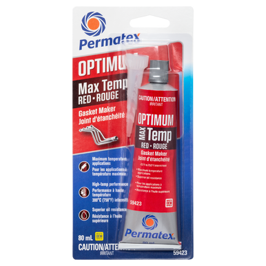 Permatex 59423 Optimum Red High Temperature Gasket Maker - 80mL