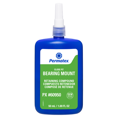 Permatex 60950 Bearing Mount 609 for Close Fits, Retaining Compound - 50mL