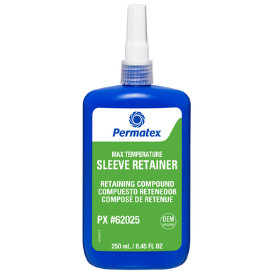 Permatex 62025 Maximum Temperature 620 Sleeve Retainer - 250mL
