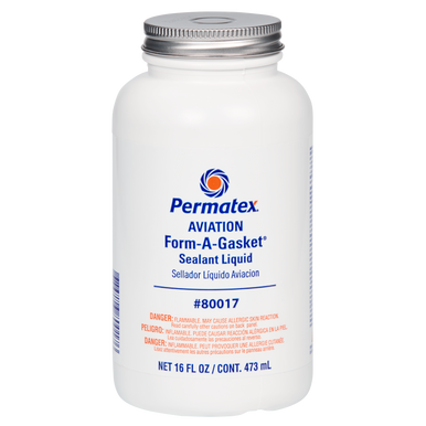 Permatex 80017 Aviation Form-A-Gasket Sealant 3D - 473mL