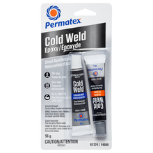 Load image into Gallery viewer, Permatex 81374 Cold Weld Steel Reinforced Epoxy - 2x28g