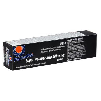 Permatex 81850 Super Weatherstrip Adhesive Black - 147mL