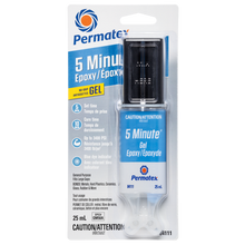 Load image into Gallery viewer, Permatex 84111 5 Minute GEL Epoxy Syringe QM50A - 25mL