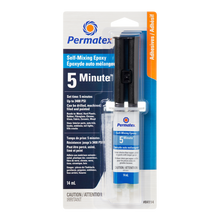 Load image into Gallery viewer, Permatex 84114 5 Minute Self-Mixing Epoxy Syringe - 14mL