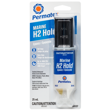Permatex 84127 Marine H2 Hold Epoxy Syringe - 25mL