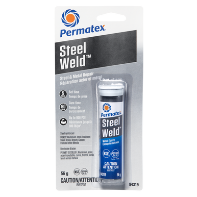 Permatex 84319 Steel Weld Epoxy Stick - 56g