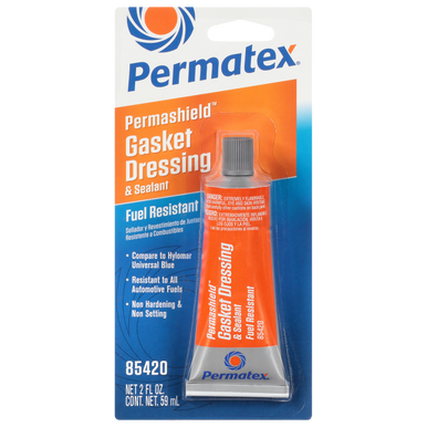 Permatex 85420 PermaShield Fuel Resistant Gasket Dressing & Flange Sealant - 59mL