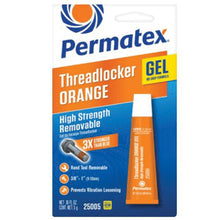 Load image into Gallery viewer, PERMATEX 25005 Threadlocker High Streng th Orange 5 Gram Tube