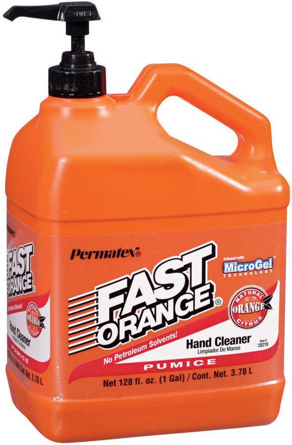 PERMATEX 25219 Fast Orange 1 Gallon w/pumice