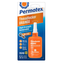 Load image into Gallery viewer, PERMATEX 25240 Threadlocker High Streng th Orange 35ml Bottle