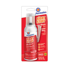 Load image into Gallery viewer, PERMATEX 34423 Right Stuff 1 Minute Red 3oz Can
