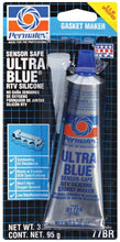 Load image into Gallery viewer, PERMATEX 81724 Ultra Blue Gasket Maker 3oz Carded Tube