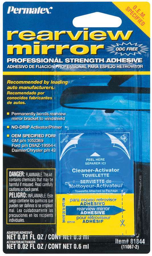 PERMATEX 81844 Rearview Mirror Adhesive