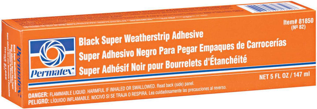PERMATEX 81850 Black Weatherstrip
