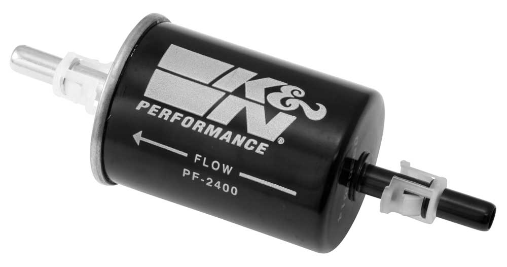 K&N PF-2400 Fuel Filter for Select Buick Century, Buick LeSabre, Buick Park Avenue, Buick Riviera, Buick Roadmaster, Cadillac 60 Special, Cadillac Allante, Cadillac Brougham, Cadillac DeVille, Cadillac Eldorado, Cadillac Fleetwood, Cadillac Seville,