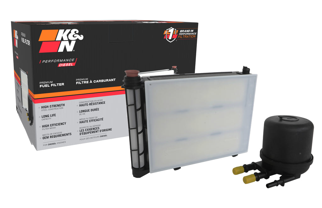 K&N PF-4900 Fuel Filter for Select Ford F-250 Super Duty, Ford F-350 Super Duty, Ford F-450 Super Duty, Ford F-550 Super Duty, Ford F-650, Ford F-750