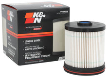 Load image into Gallery viewer, K&amp;N PF-5000 Fuel Filter for Select Cadillac Escalade, Cadillac Escalade ESV, Chevrolet Cruze, Chevrolet Silverado 1500, Chevrolet Silverado LTD, Chevrolet Silverado HD, Chevrolet Silverado HD, Chevrolet Suburban, Chevrolet Tahoe, GMC Sierra 1500, GMC