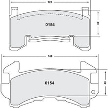 Load image into Gallery viewer, PFC BRAKES 0154.13.14.44 Brake Pads Metric GM