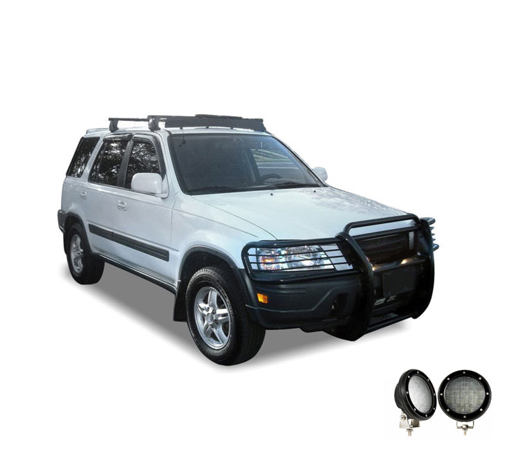 Black Horse Off Road PG24001MA-PLFB Grille Guard Kit for Select Honda CR-V