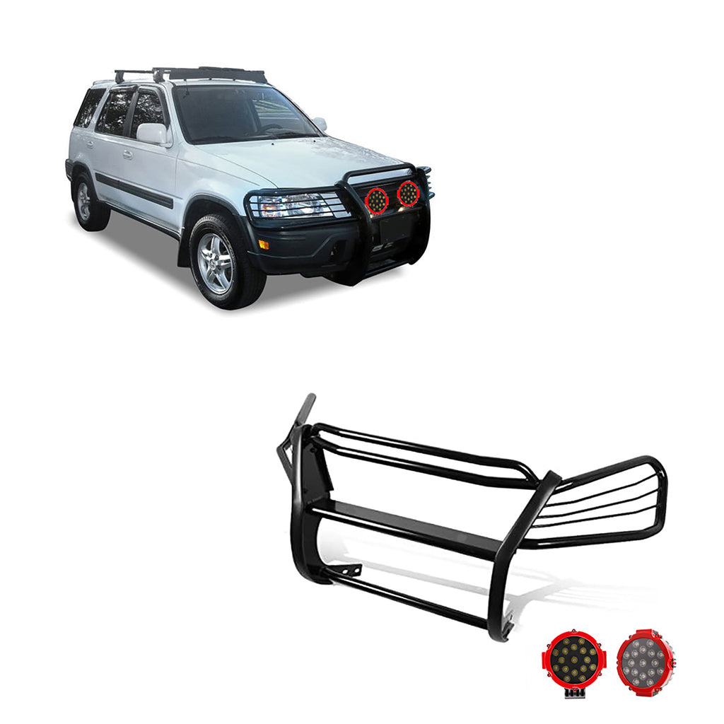 Black Horse Off Road PG24001MA-PLR Grille Guard Kit for Select Honda CR-V