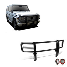Load image into Gallery viewer, Black Horse Off Road PGBZA008A-PLFR Grille Guard Kit for Select Mercedes-Benz G500, Mercedes-Benz G55 AMG