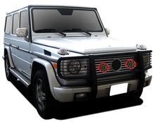 Load image into Gallery viewer, Black Horse Off Road PGBZA008A-PLR Grille Guard Kit for Select Mercedes-Benz G500, Mercedes-Benz G55 AMG