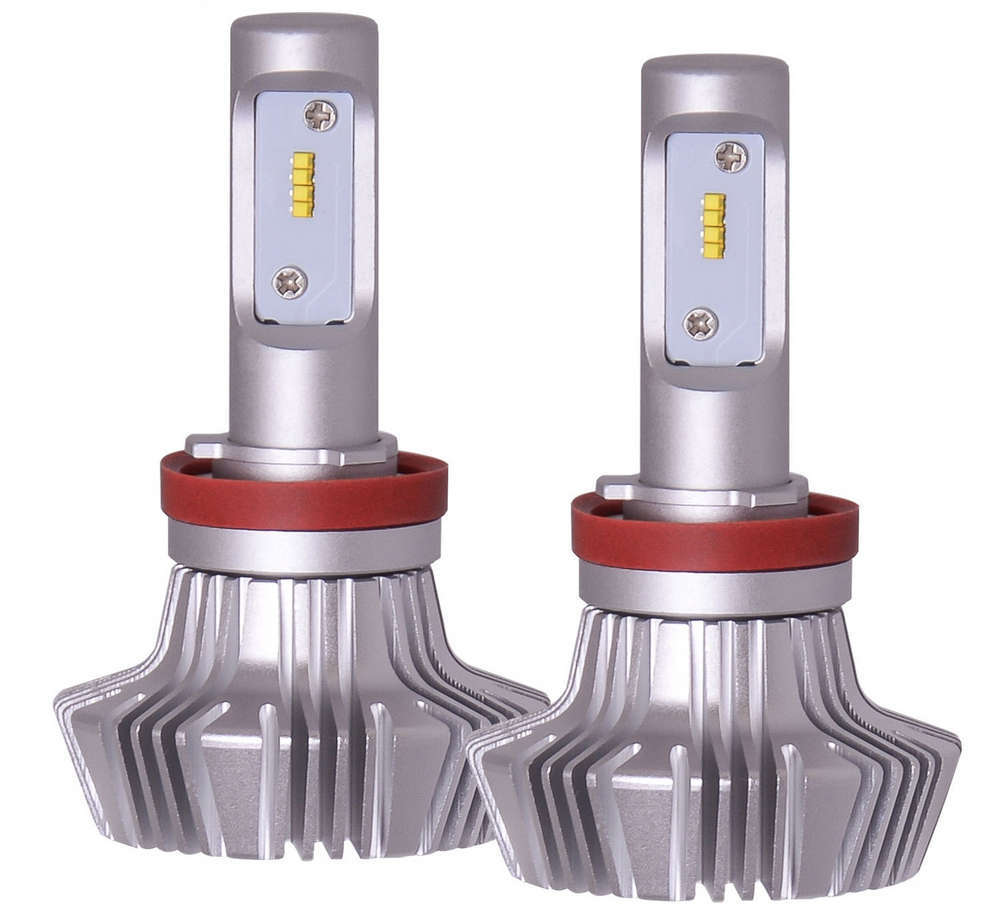 PIAA 26-17311 H11 Platinum LED Bulb Tw in Pack - 4000Lm  6000K