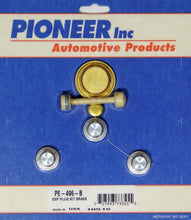 Load image into Gallery viewer, PIONEER PE-496-B Chevy LS Freeze Plug Kit Brass