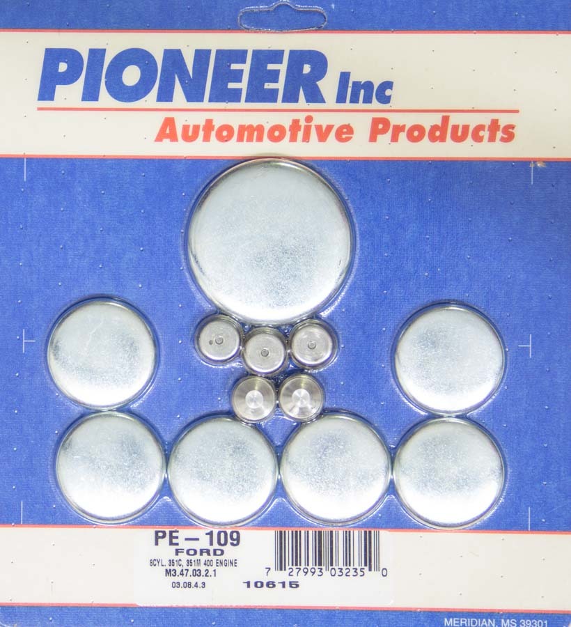 PIONEER PE109 400 Ford Freeze Plug Kit