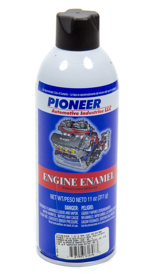 PIONEER T-61-A Engine Paint - Semi Glos Black