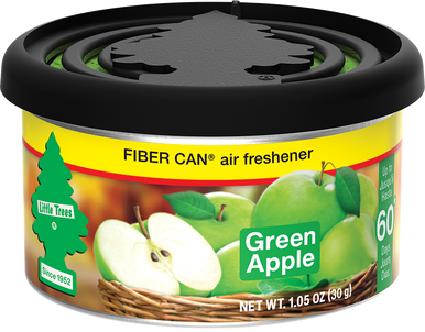 Little Trees UFC-17816-24 Green Apple, Fiber Can